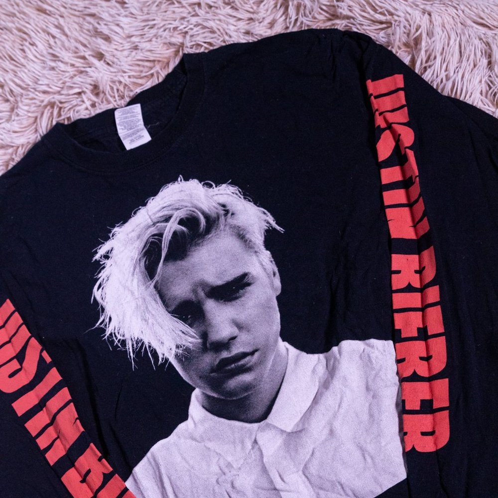 Justin Bieber Purpose Tour Black Long Sleeve